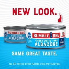 Chunk White Albacore Tuna in Water 12 oz Can Pack of 12 – Wild Caught Tuna – …
