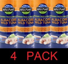 Wild Planet Albacore Wild Tuna 5 oz per can – 6-Count – 4 PACK