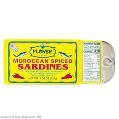 Moroccan Spiced Wild-Caught Sardines in Olive Oil – 5 Can Pack, Keto Friendly