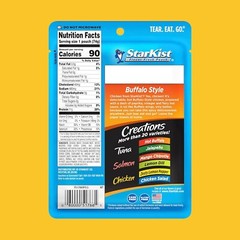 StarKist Chicken Creations BOLD Buffalo Style, 2.6 oz Pouch (Pack of 12)