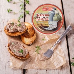 Pack 4 Liver Pate | Jetrena Pasteta, Podravka, 95g/ 3.5oz x 4pcs