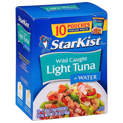 Starkist Chunk Light Tuna in Sunflower Oil, 2.6 Oz. Pouch