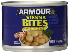 Convenient Canned Star Chicken Sausage Bites – 10 oz, Ideal for Quick Meals