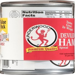 Underwood Deviled Ham Spread, 4.25 oz, 4 Count Cans
