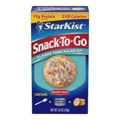 SnackToGo Classic Tuna Salad, 3.6oz Kit, 1Pack