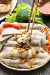 Cooked Pork Rolls (2 packs of Cha Lua & 2 packs of Cha Que) សាច់ប៉ាតេ