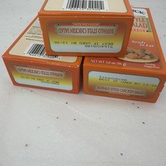 Brunswick Buffalo Chicken Salad W/ Crackers 3 Pack 3oz Bumble Bee Ready To Eat