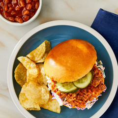 3-Pack Great Value Pulled Pork in BBQ Sauce, 2.6 oz Pouches