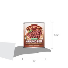28 oz Can All Natural Ground Beef