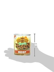 4 Pack Keystone Meats All Natural Canned Beef, 28 Ounce – Long Term Storage Food
