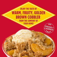 Louisiana Fish Fry Cobbler Mix 10.58 oz Pack of 8
