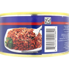 Corned Beef with Juices 12 oz Can Canned Meat Pantry Food Sandwich Meal Supply