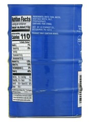 Starkist Solid White Albacore Tuna In Water 25% Less Sodium, Wild Caught, 26g Pr