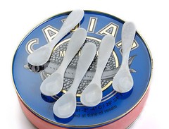 C&C Elite Reserve Oscietra Osetra Caviar 1oz + BLINI + Pearl Spoon *FREE SHIP*