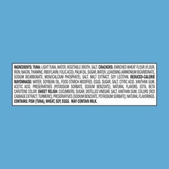 Lunch-To-Go Mix Your Own Tuna Salad, Chunk Light Tuna Pouch, 4.5 Ounce Kit, P…