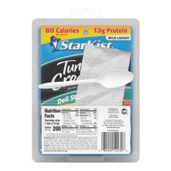 Ready To Eat Tuna Salad Kit Deli Style 4 oz Pouch 12 Pack Protein Healthy Snack