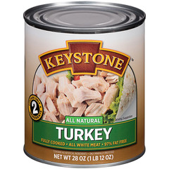 Keystone Meats All Natural Turkey Fully Cooked 28oz No Preservatives Food ✅