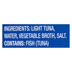 Chunk Light Tuna in Water Canned Albacore Tuna 4 lb 2.5 oz Can