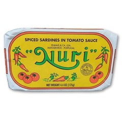 Handcrafted Portuguese Sardines 4 Pack in Rich Tomato Sauce – 4.4 oz