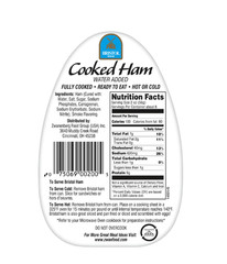 (4 Pack) Bristol Smoke flavor Cooked Ham, high Protein, 16 Oz aluminum can