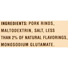 Microwave Pork Rinds Original Flavor Crunchy Low Carb Snack 1.75oz 18 Pack