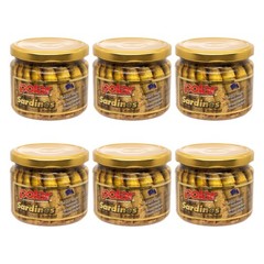 MW Polar Naturally Alder Wood Smoked Brisling Sardines 9.5 Ounce (Pack of 6)