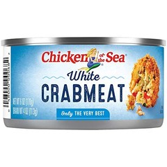 Chicken of the Sea White Crab Meat, 6 oz. Cans Pack of 12, High in Calcium, W…