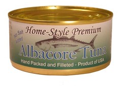 One Ingredient, nothing added premium canned albacore tuna. 6 pack, 6 oz cans.