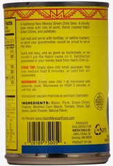 Hatch Green Chile Stew with Pork Pack of 6