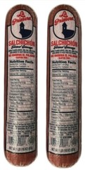 1 Pack SALCHICHON LA PRIMERA 1LB Each One Gluten Free Farmer Sausage