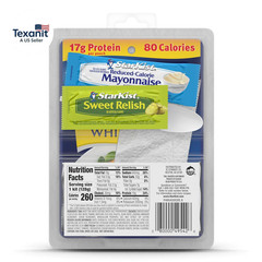Lunch-To-Go Albacore Mix Your Own Tuna Salad, 4.5 Ounce Kit, 12 Pack
