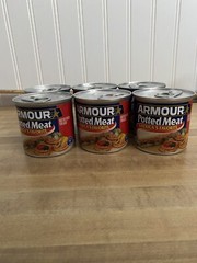 Six Cans of “Armour Potted Meat”, Canned Meat, 5.5 OZ..Gluten Free..Made in USA