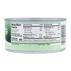 All Natural Chunk Light Tuna, 12-Ounce (Pack of 12)