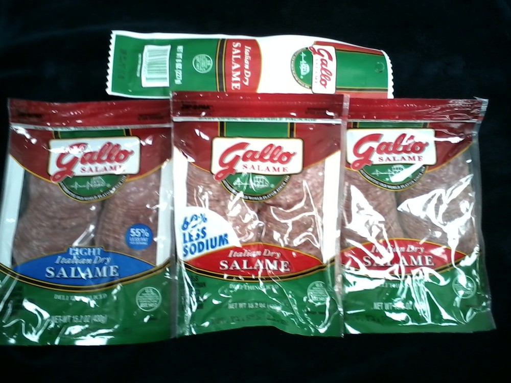 4 PACK GALLO ITALIAN SALAMI DRY SALAME Mix n Match Free Fast & Fresh Shipping!