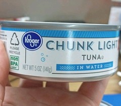 Kroger Albacore Solid White Tuna in Water 3 Cans 5 OZ Chunk Tuna BB 11/2026