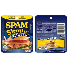SPAM Classic Singles 2.5 oz., 12 pk. LIMITED TIME!!!