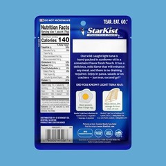 Bulk Chunk Light Tuna in Sunflower Oil, 2.6 Oz Pouches (24-Pack) – Dolphin Safe