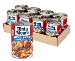 DINTY MOORE Beef Stew, 15 oz (8 Pack), Fully Cooked & Ready-To-Eat with Fresh