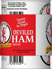 Underwood Deviled Ham Meat Spread, 4.25 Ounce (Pack of 4)