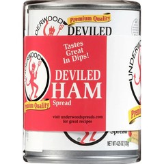 Underwood Deviled Ham Spread, 4.25 oz, 4 Count Cans…