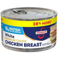 2 Pack/12.5oz Each Premium White Chunk Chicken Breast in Water