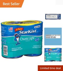 Chunk Light Tuna in Water, 5 Ounce Pack of 8
