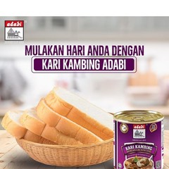 6 x Adabi Ready to Eat Lamb Curry 280g – Halal Malaysian Curry with Potatoes