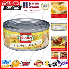 No Salt Added Canned Chunk Chicken Breast in Water, 5 Ounce Pack of 12