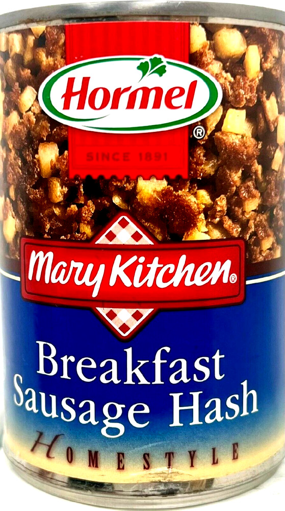 Hormel Mary Kitchen Breakfast Sausage Hash Homestyle 14oz(Pack of 12)~Exp 5/2026
