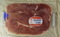 2 Slices Boneless Country Style Ham Vacuum Sealed Center and End Pork Dennis