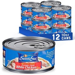 Sweet Sue Canned Chicken Breast Rib Meat in Water 11g Protein