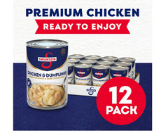Swanson Canned Chicken and Dumplings With White 10.5 OZ Can (Case of 12)