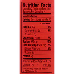 (3 Pack) Beef Tamales in Chili Sauce, Shelf Stable, 28 Oz Steel Can