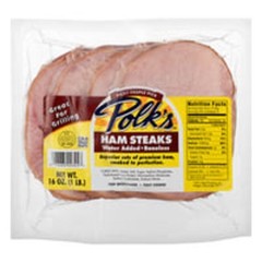 Polk’s Ham Steaks 16 Oz (4 Pack)